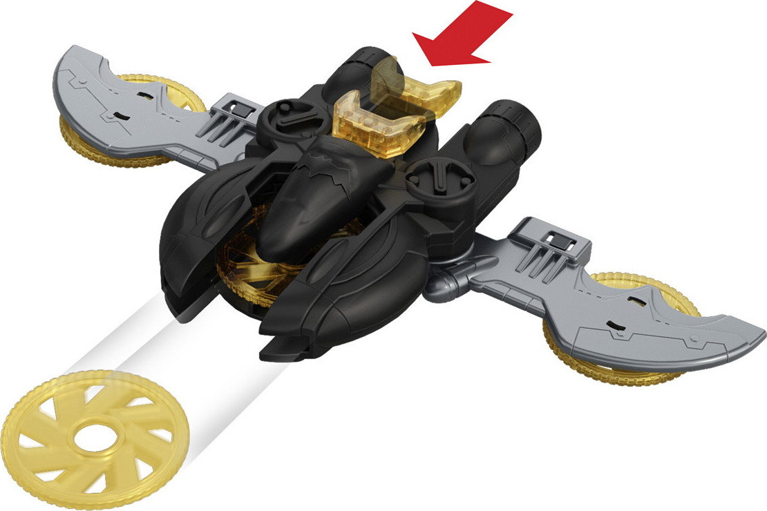 Dc Universe - Batmobil Og Batdrone - Mattel Jmd52