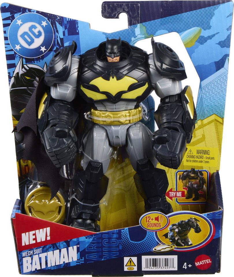 Dc Universe - Mech Suit Batman Figur - 16 Cm - Mattel Jmp84