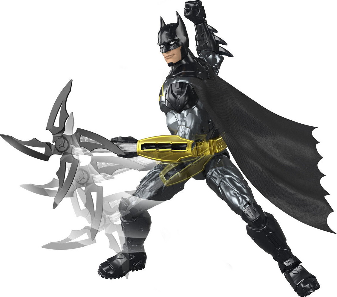 Dc Universe - Batman Figur Med Lyde - 30 Cm - Mattel Jmn71