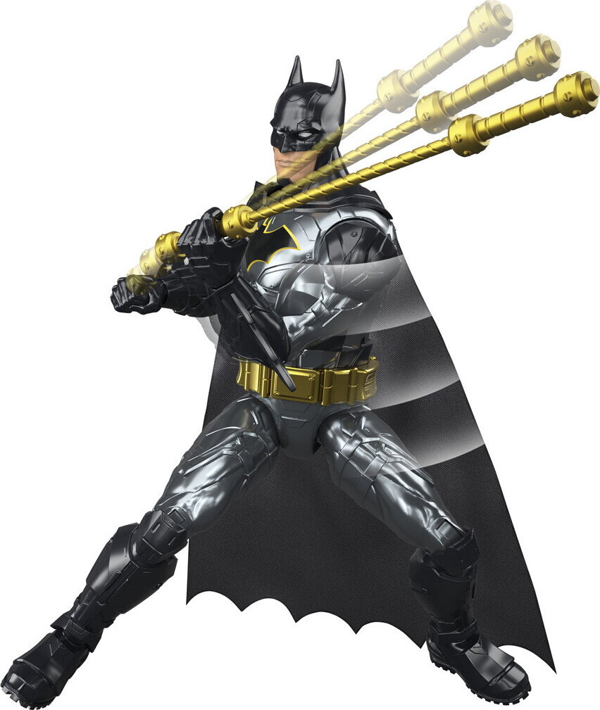 Dc Universe - Batman Figur Med Lyde - 30 Cm - Mattel Jmn71