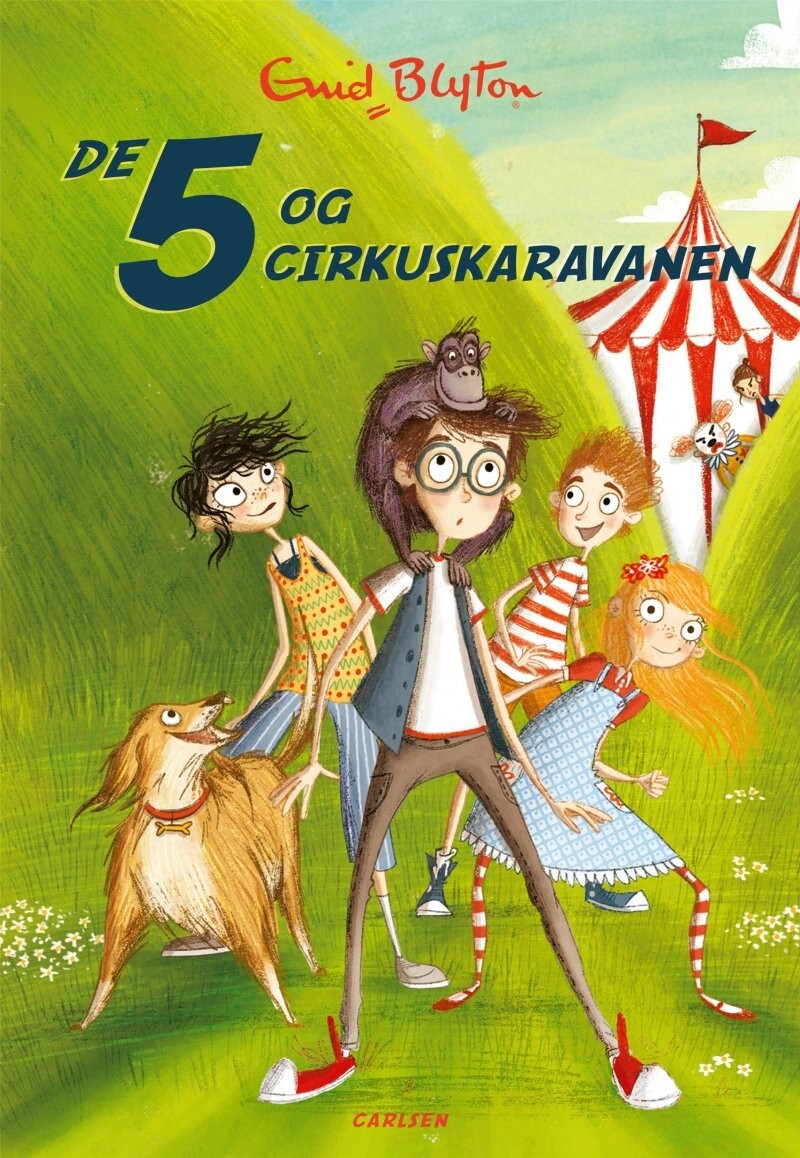 De 5 Og Cirkuskaravanen - Bind 5