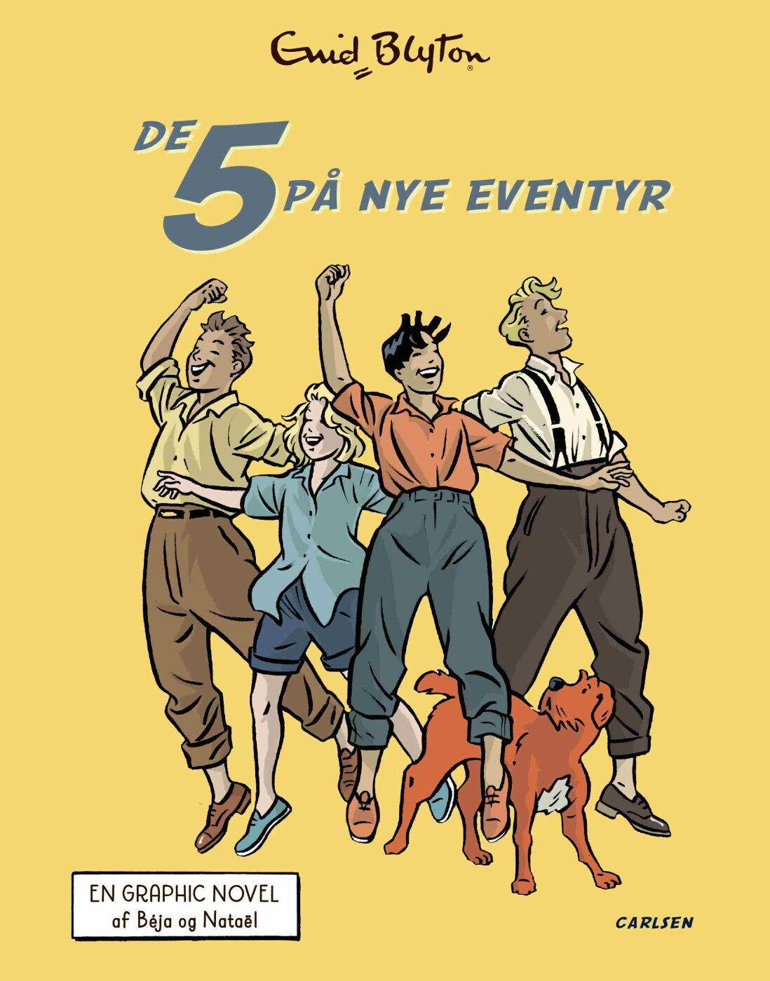 De Fem På Nye Eventyr 3 - Graphic Novel