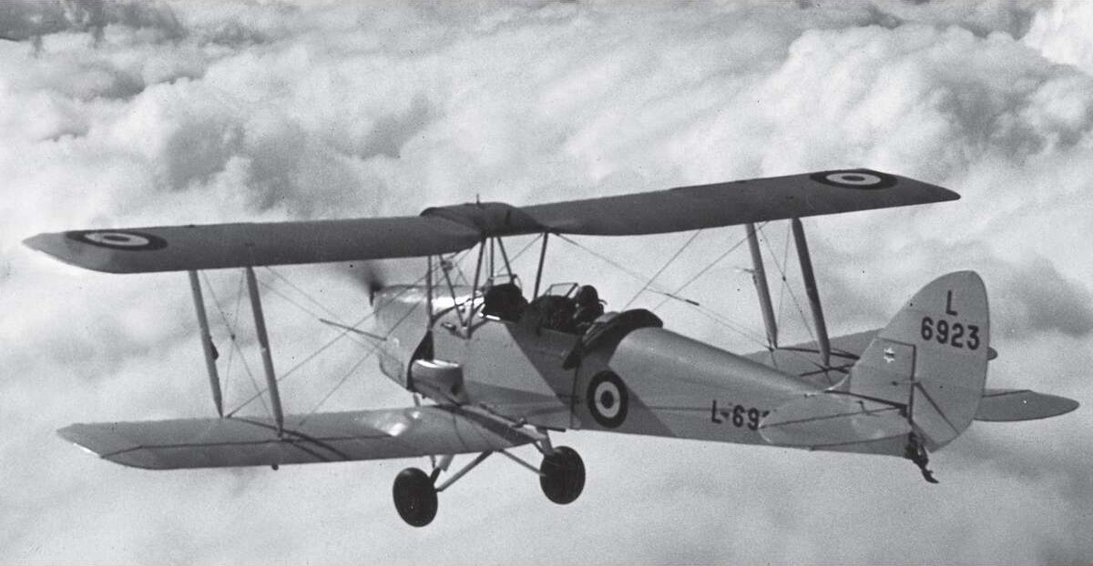 Airfix - De Havilland Tiger Moth Fly Byggesæt - 1 72 - A02106A