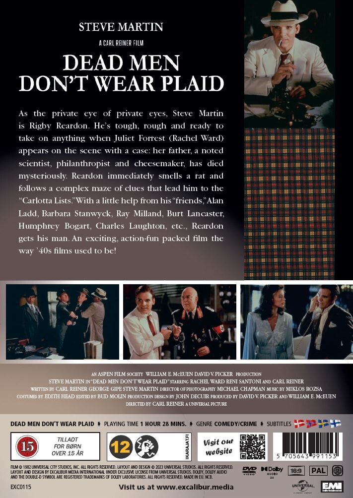 Cleaning Woman Dead Men Don't Wear Plaid Dead Men Don't Wear Plaid / Bogart Junior DVD Film → Køb billigt her