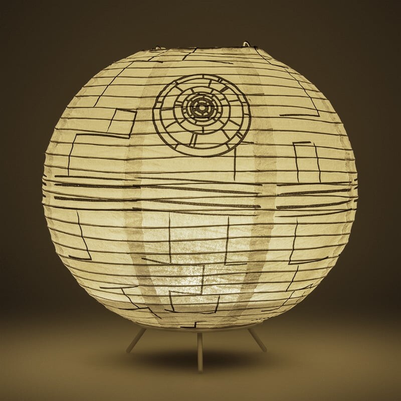 Death Star Lantern Desk Lamp