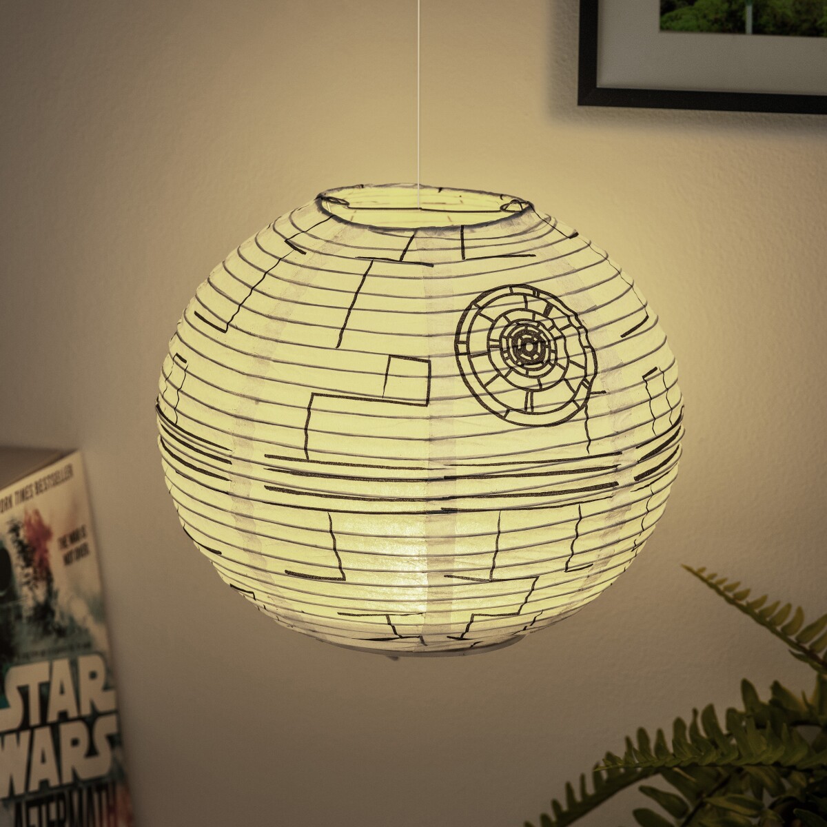 Death Star Lantern Desk Lamp