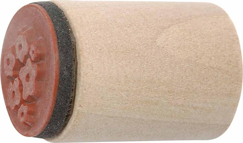 Deco Art Stempelsæt - Blomster Og Blade - H 26 Mm - Ø 20 Mm - 15 Stk