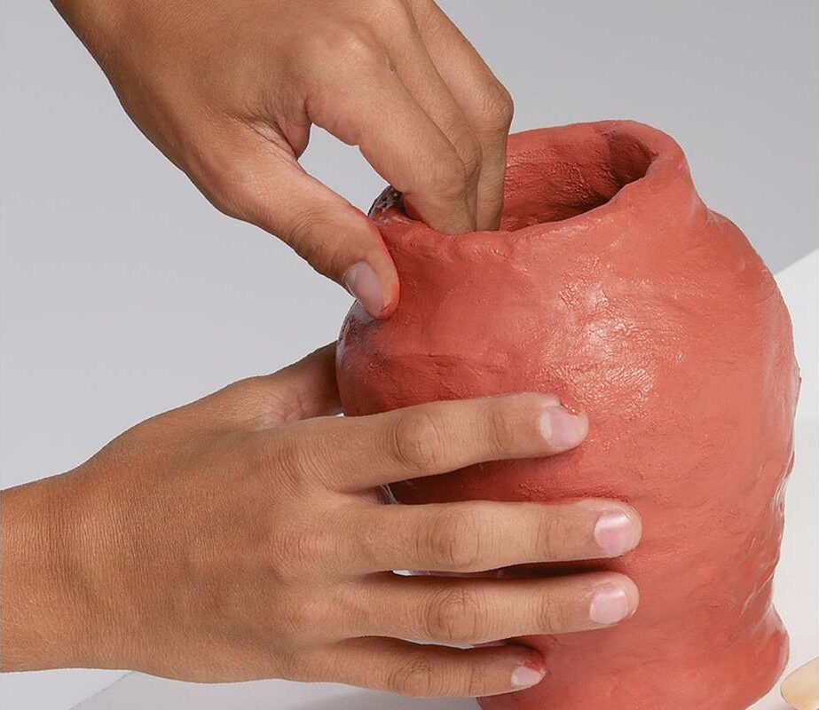 Carioca - Deco - Lufttørrende Ler - Terracotta 1000 G - 3099721
