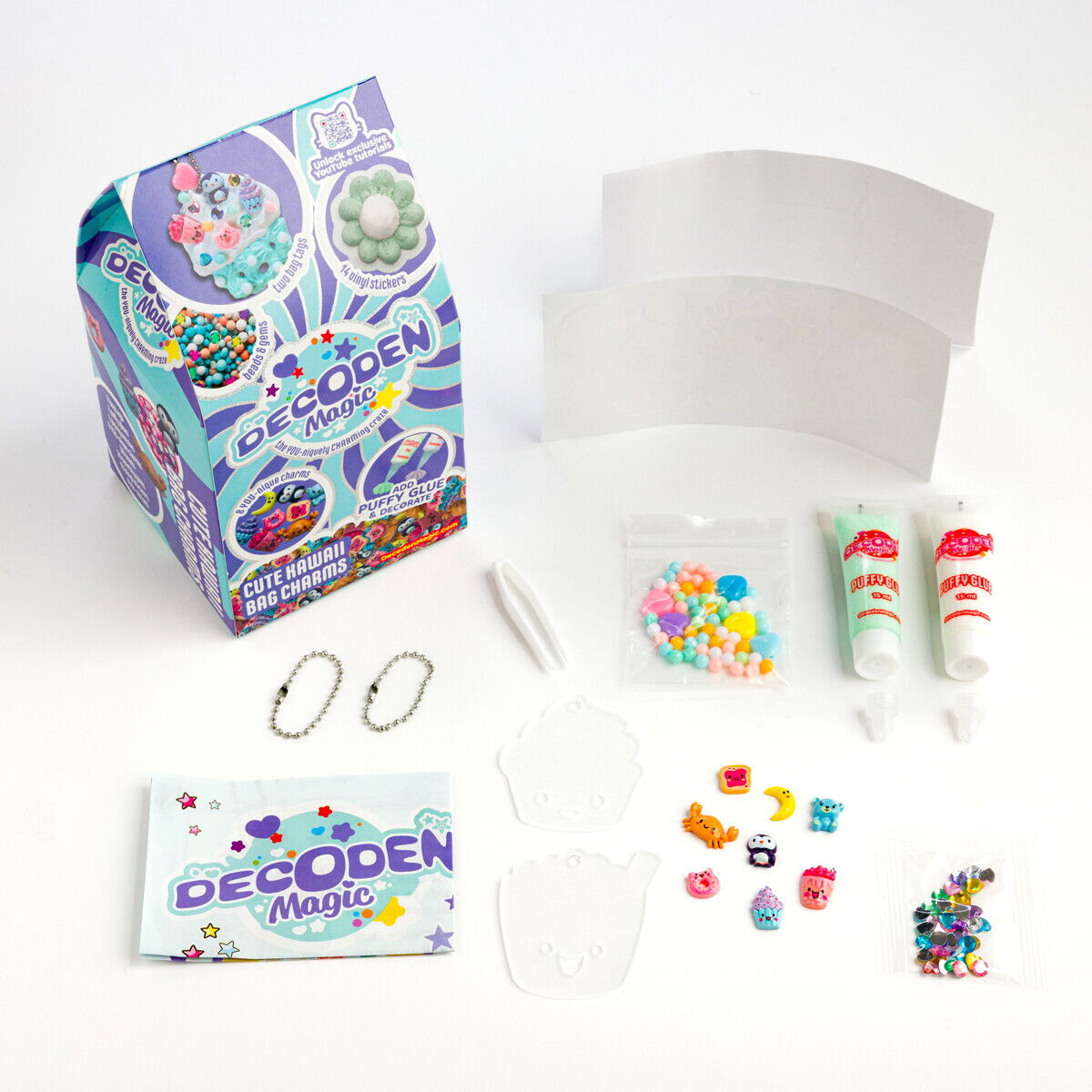 Decoden Magic - Cute Hawaii Bag Charms - Diy Charms Til Børn