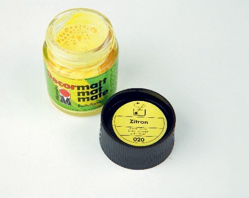 Decormatt Acryl - 50 Ml - Citrongul - Marabu