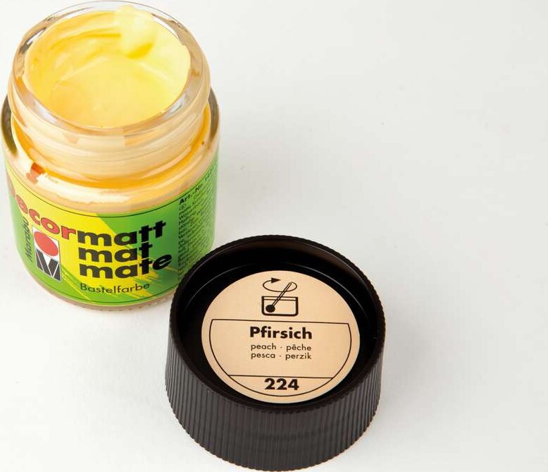 Decormatt Acryl - 50 Ml - Fersken - Marabu