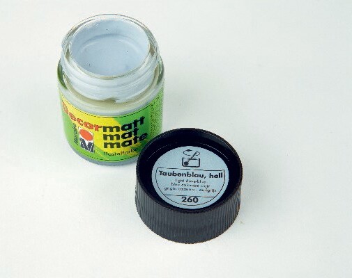 Decormatt Acryl - 50 Ml - Lys Dove Blå - Marabu