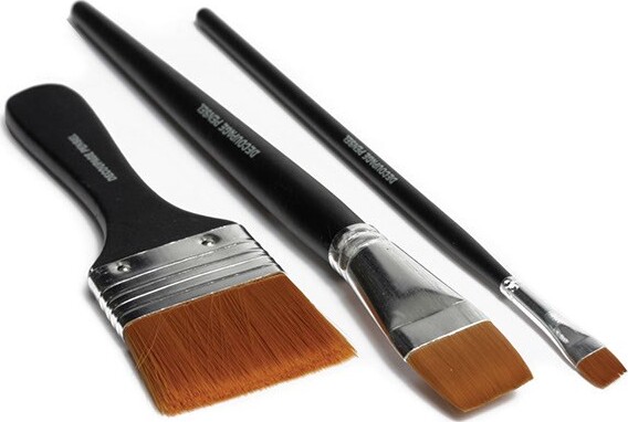 Decoupage Penselsæt 3Stk Ass - Nylon - Artino
