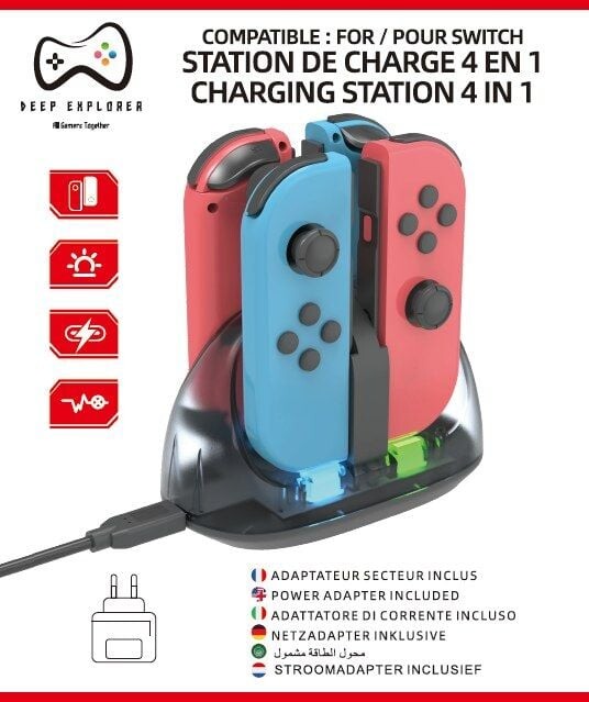 Deep Explorer - 4 In 1 Charging Station