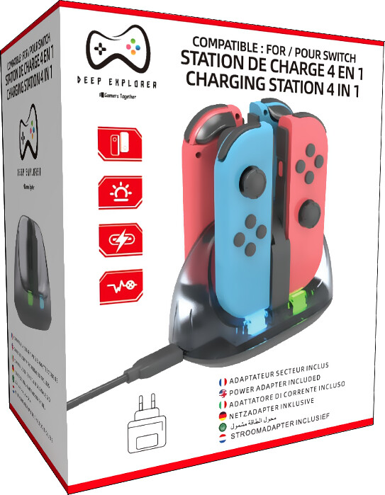 Deep Explorer - 4 In 1 Charging Station