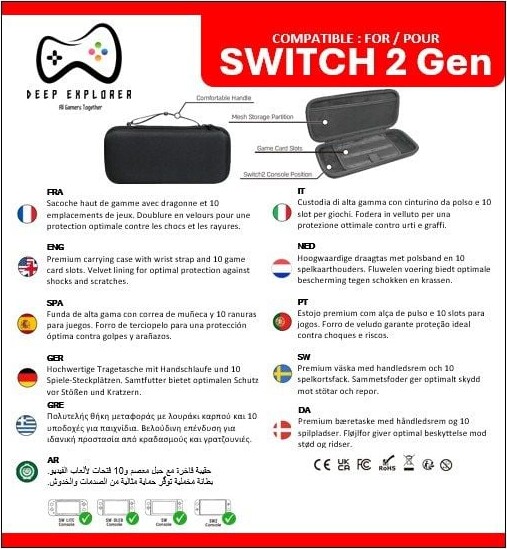 Deep Explorer - Protective Case Black