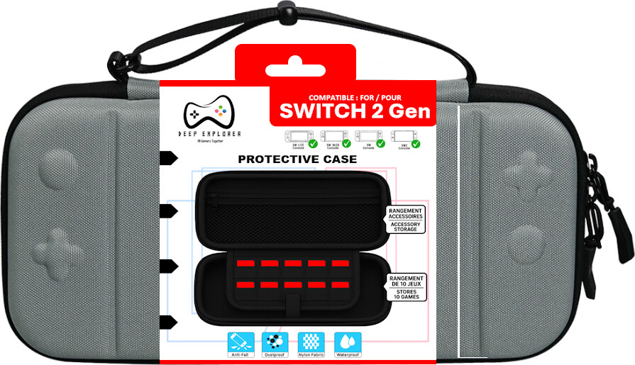 Deep Explorer - Protective Case Grey