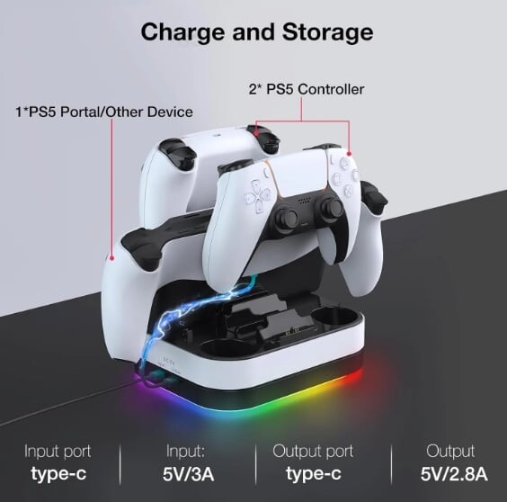 Deep Explorer Ps5 Charging Station