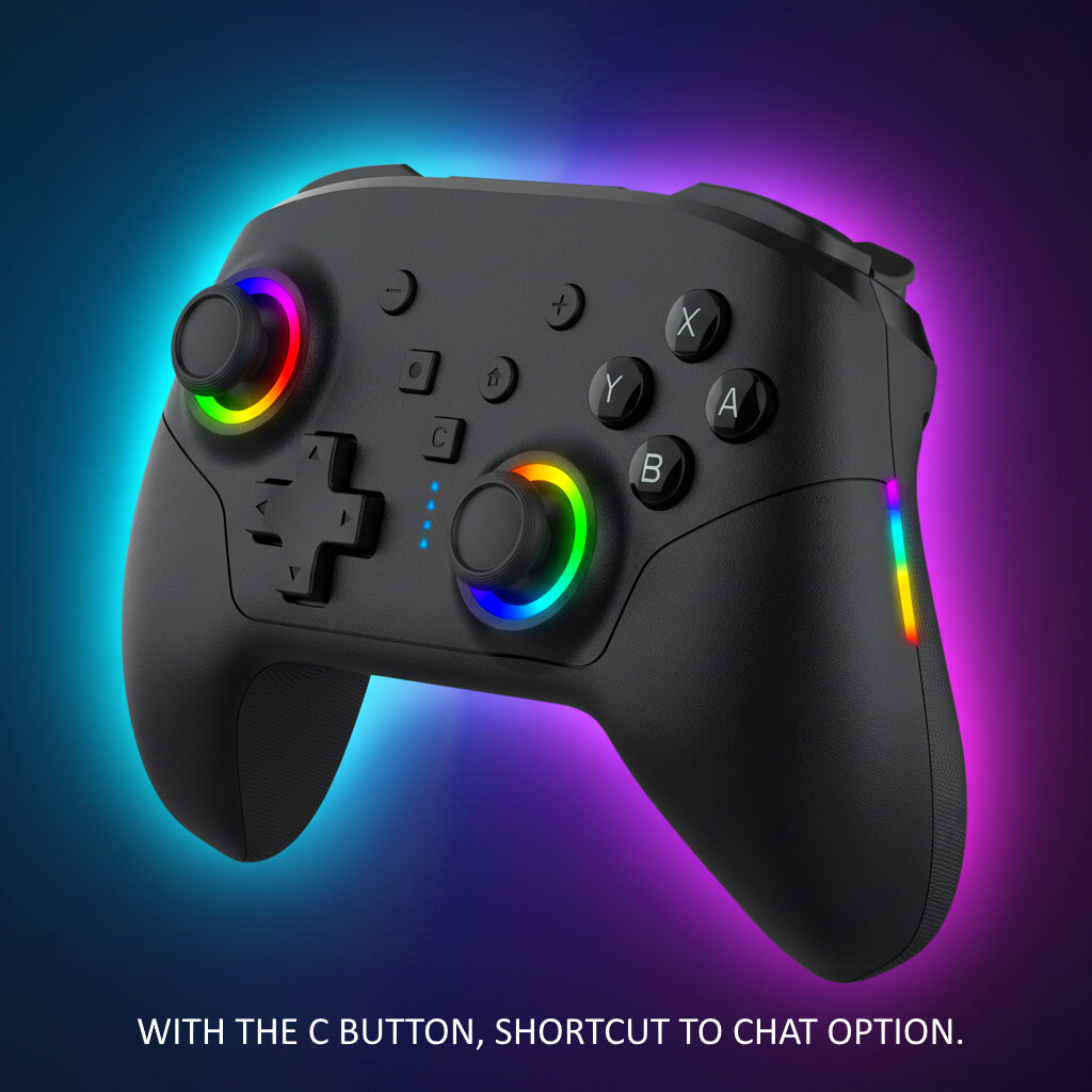 Deep Explorer - Sw2 Rgb Wireless Pro Controller