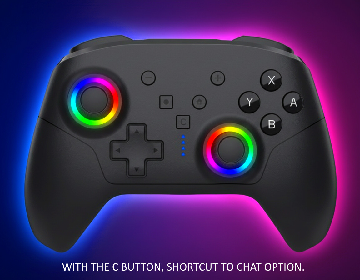 Deep Explorer - Sw2 Rgb Wireless Pro Controller