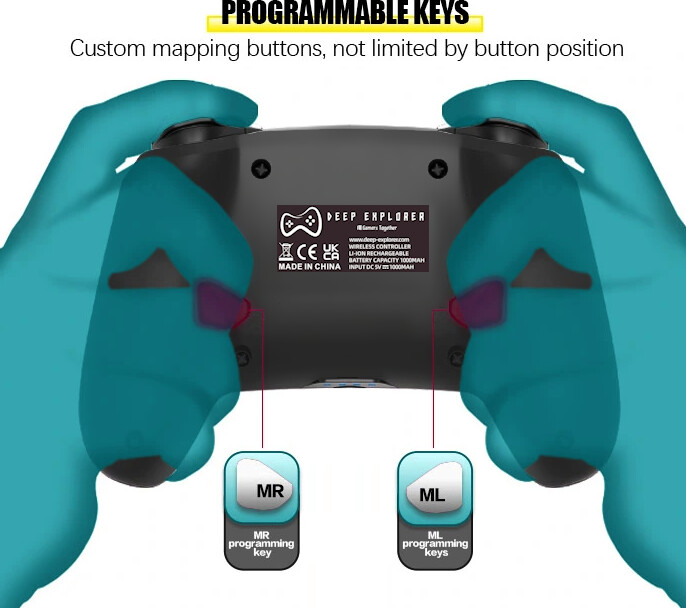 Deep Explorer - Wireless Controller - Spark - Black Switch Switch 2