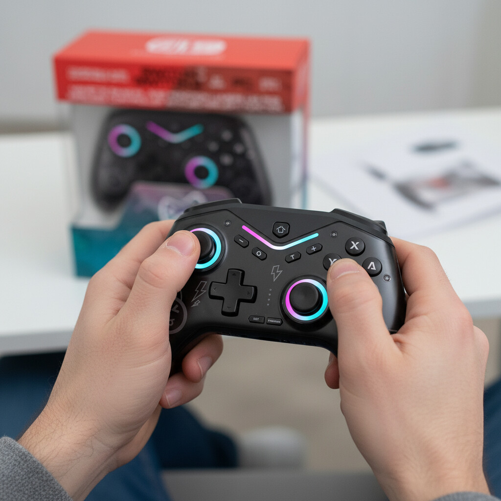 Deep Explorer - Wireless Controller - Spark - Black Switch Switch 2