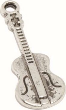 Dekorations Guitar 8 Stk I Pose