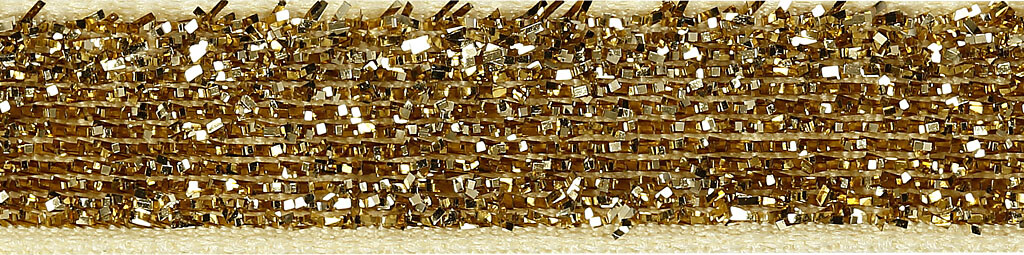Dekorationsbånd - B 10 Mm - Guld - 5 M