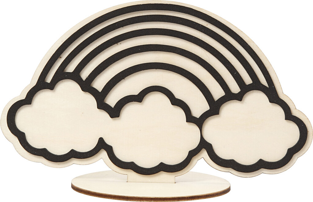 Dekorationsfigur - Regnbue - H 10 5 Cm - 1 Stk