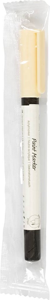 Dekorationstusch - Tykkelse 0 7 Mm - Creme - 1 Stk