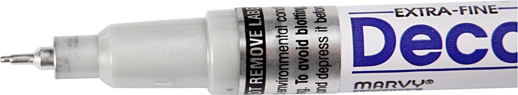 Dekorationstusch - Tykkelse 0 8 - Sølv - 1 Stk