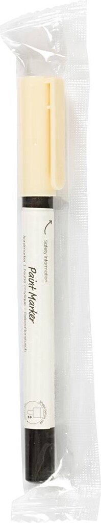 Dekorationstusch - Tykkelse 0 9-1 3 Mm - Creme - 1 Stk