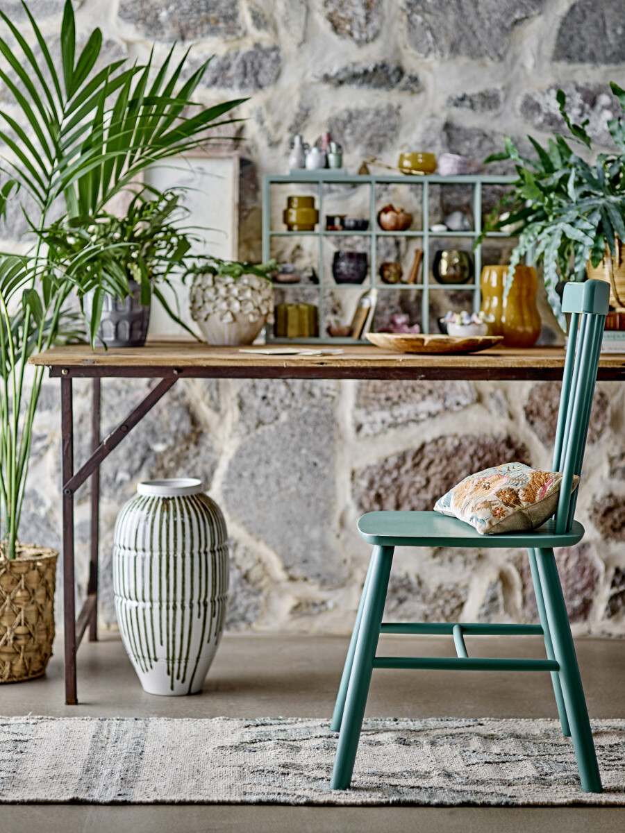 Creative Collection - Delara Tæppe - Grøn - Uld - 60X240 Cm