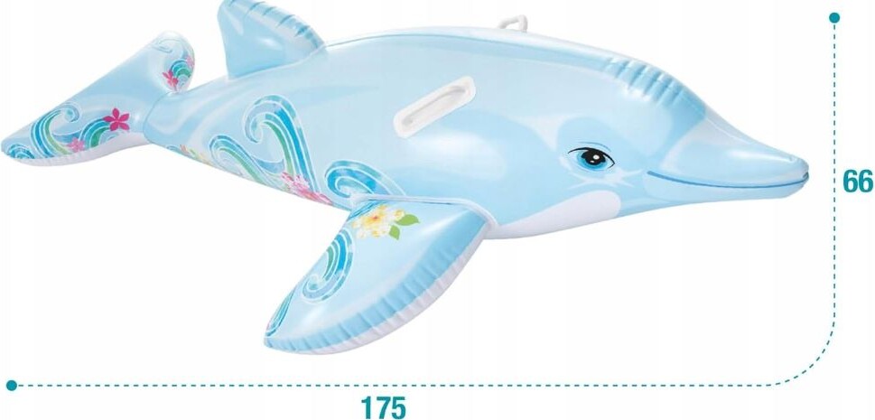 Delfin Badedyr 175 Cm - Intex