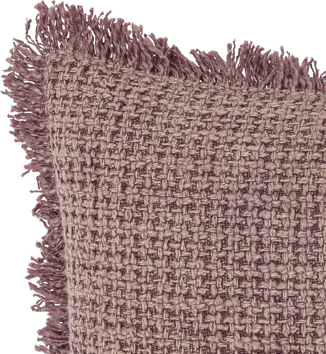 Bloomingville - Delva Pude - Rosa - Bomuld - 45X45 Cm