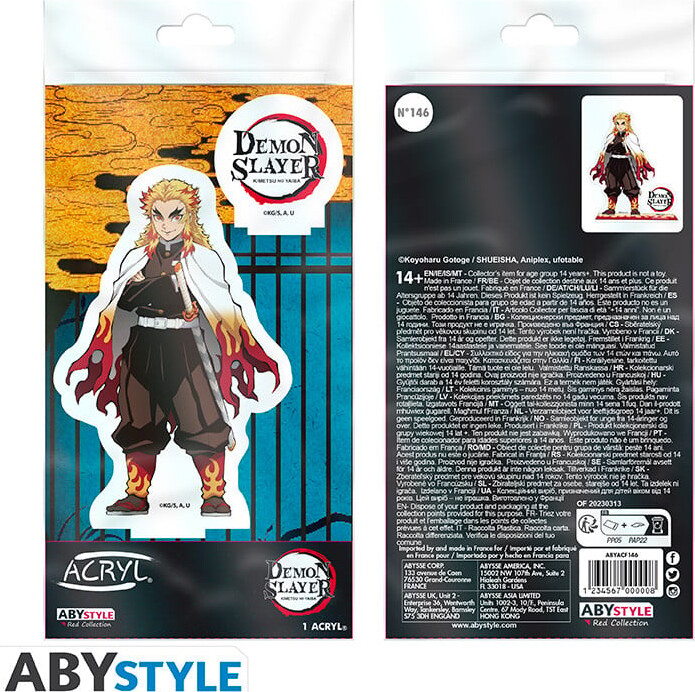 Demon Slayer - Rengoku Kyojuro - Akryl Figur