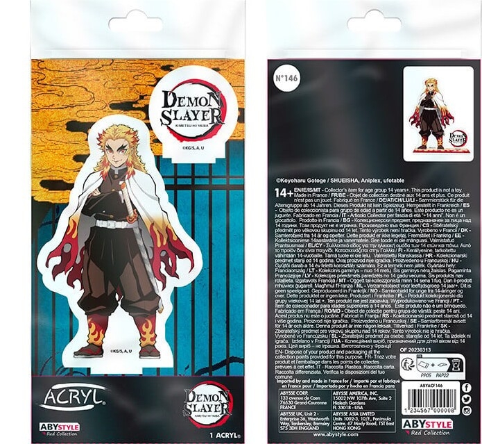 Demon Slayer - Rengoku Kyojuro - Akryl Figur