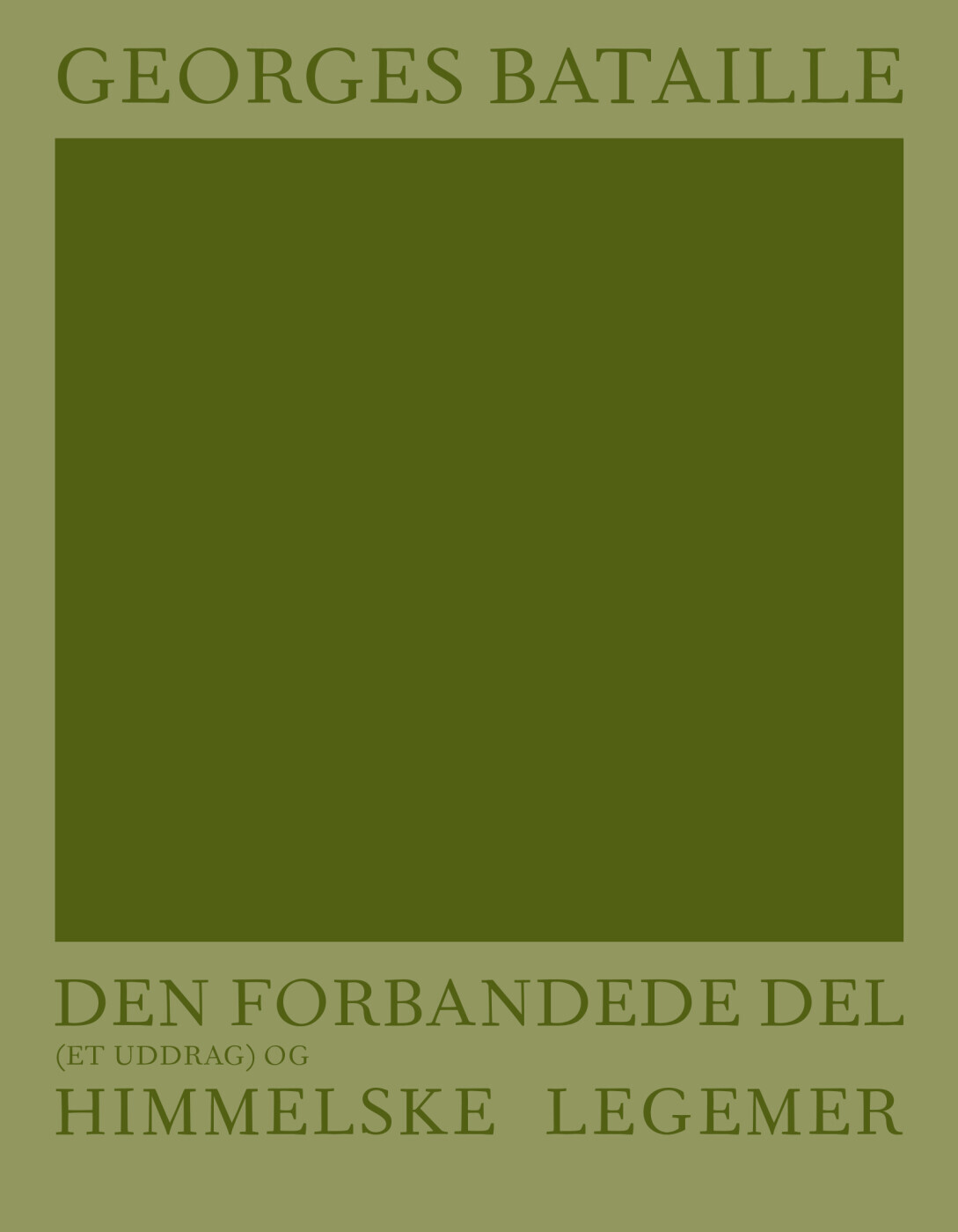 Den Forbandede Del - Et Uddrag - Og Himmelske Legemer