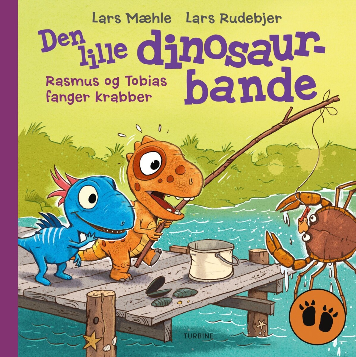 Den Lille Dinosaurbande - Rasmus Og Tobias Fanger Krabber