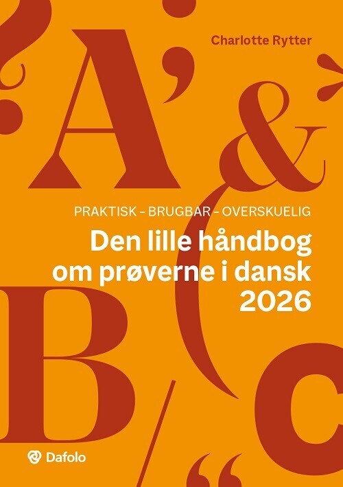 Den Lille Håndbog Om Prøverne I Dansk 2026