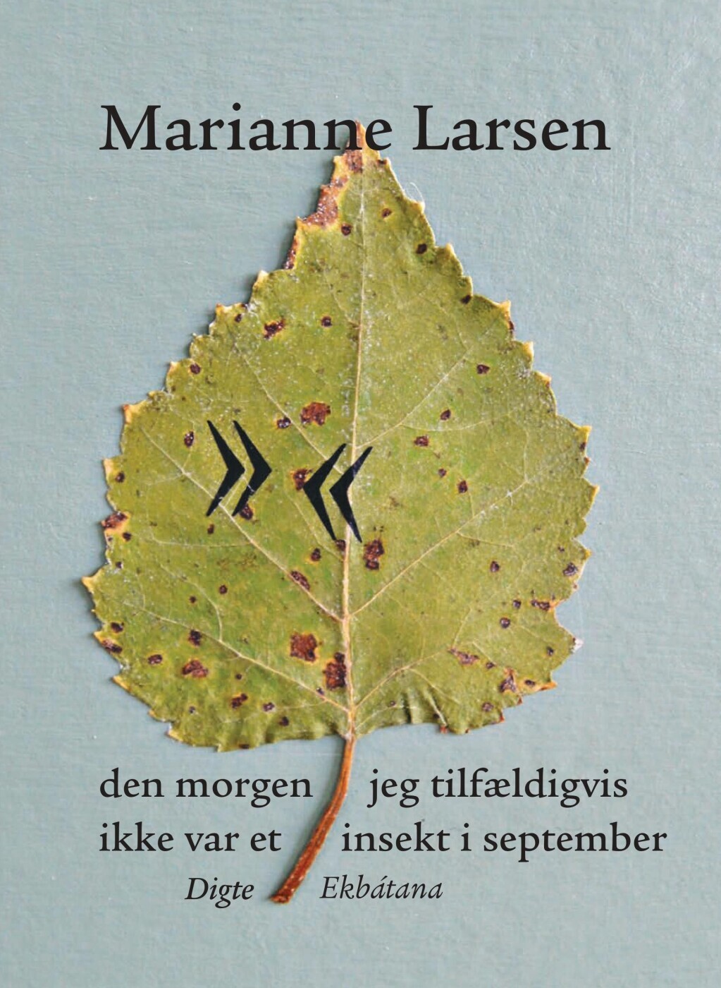 Den Morgen Jeg Tilfældigvis Ikke Var Et Insekt I September