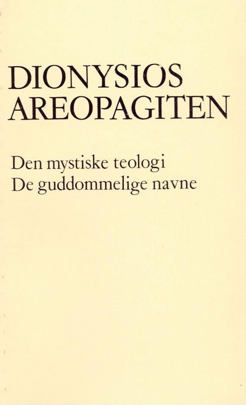 Dionysios Areopagiten