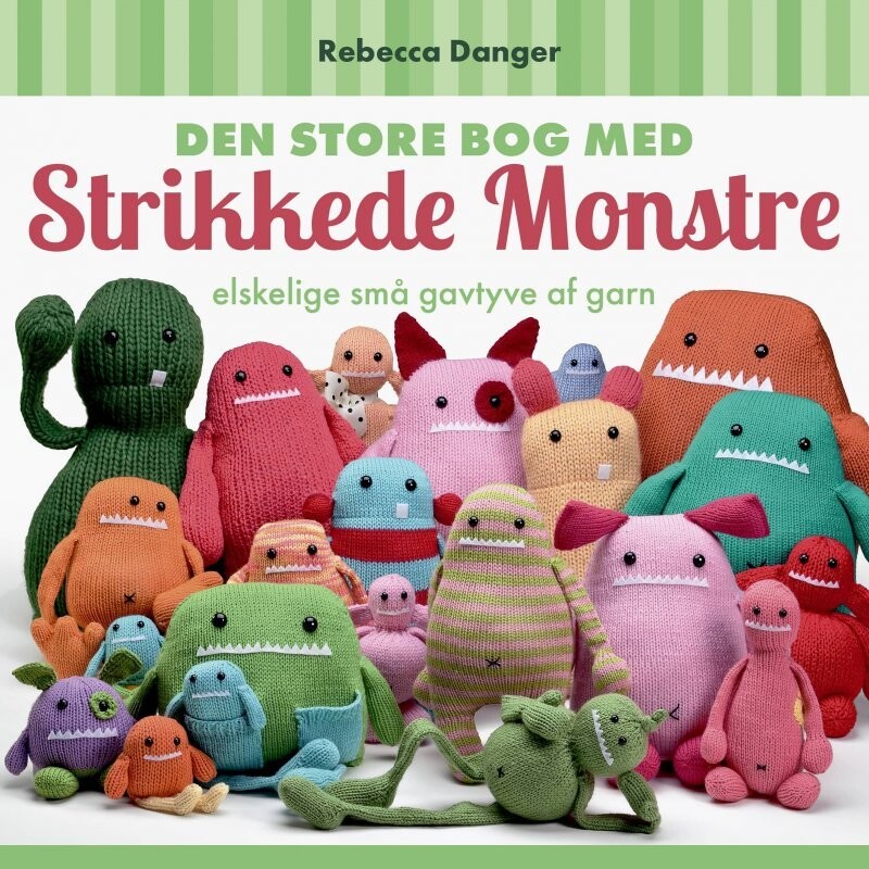 Torrent bølge Gøre mit bedste Den Store Bog Med Strikkede Monstre af Rebecca Danger - Paperback Bog -  Gucca.dk