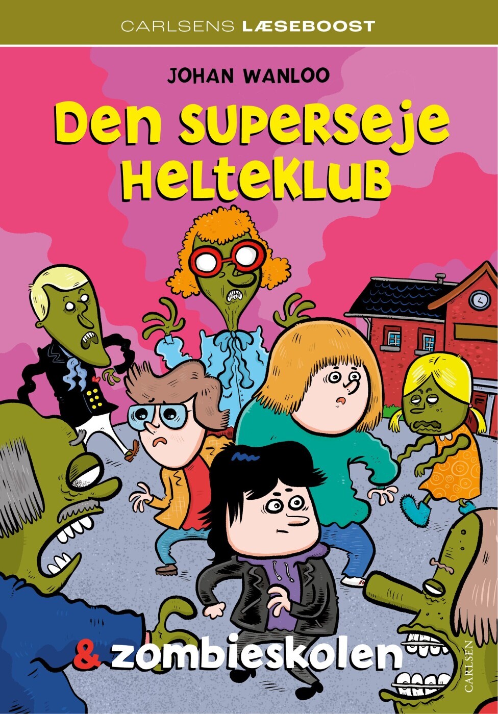 Carlsens Læseboost - Den Superseje Helteklub Og Zombieskolen