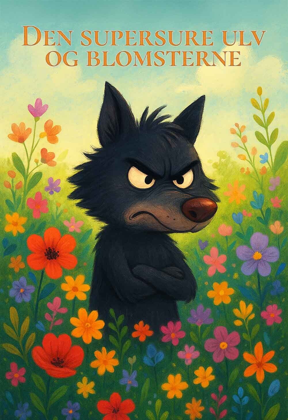 Den Supersure Ulv Og Blomsterne