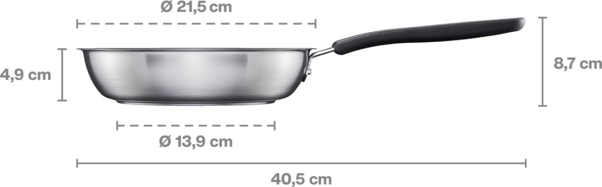 Fiskars Functional Form - Stegepande - 20 Cm