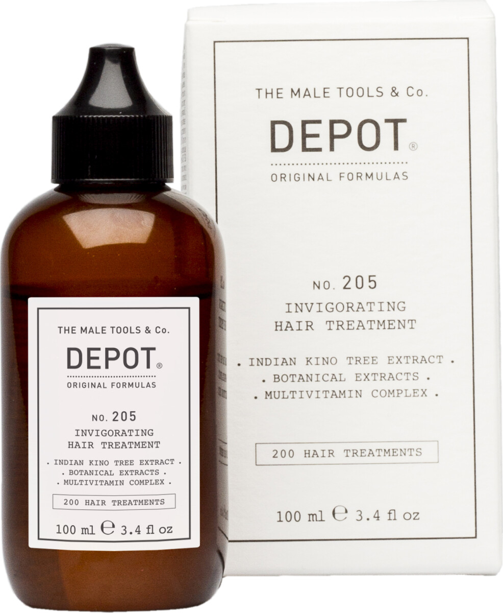 Depot - No 205 Invigorating Hair Treatment 100 Ml - Hårkur
