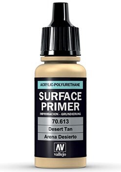 Vallejo - Surface Primer - Desert Tan Base - 17 Ml - 70613