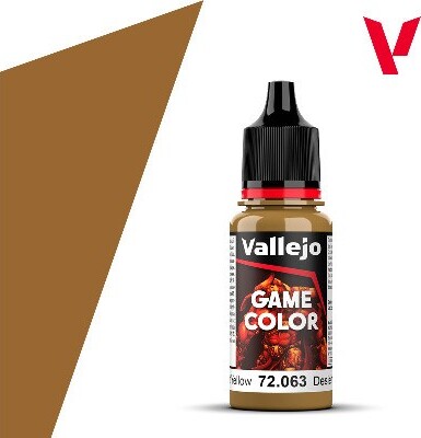 Vallejo - Game Color - Desert Yellow Mat - 18 Ml - 72063