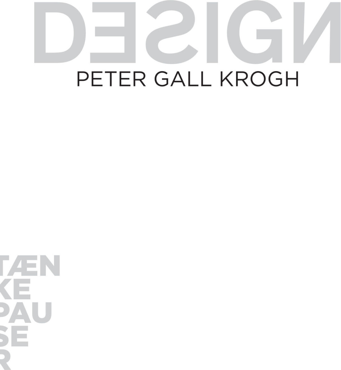 Tænkepauser - Design